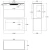Aflamo Tower + Stand 71 cm black 3-sided freestanding electric fireplace
