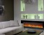 Xaralyn Trivero 180 Smart Electric fireplace - black wall mounted electric fireplace with app control
