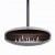 Hein & Haugaard UFO-80 ceiling-mounted bioethanol fireplace in a steel finish