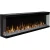 Aflamo Unique 166 cm black wall-mounted electric fireplace