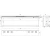 Aflamo Unique 153 cm black wall-mounted electric fireplace