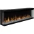 Aflamo Unique 254 cm black wall-mounted electric fireplace