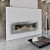 Nero 1450 Icon Fires in brushed steel 
