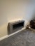 Large Steel Fireplace for Wall Mounting