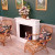 Crosby Fireplace Suite - Classic Mantel Bio Fireplace