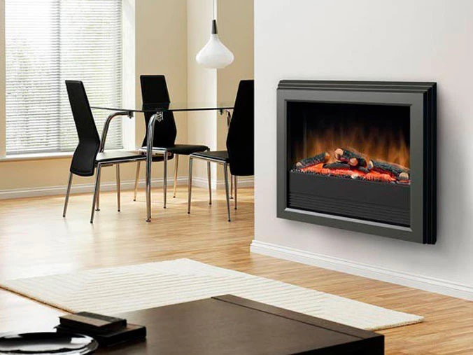 Partly Wall hanging electric fireplace